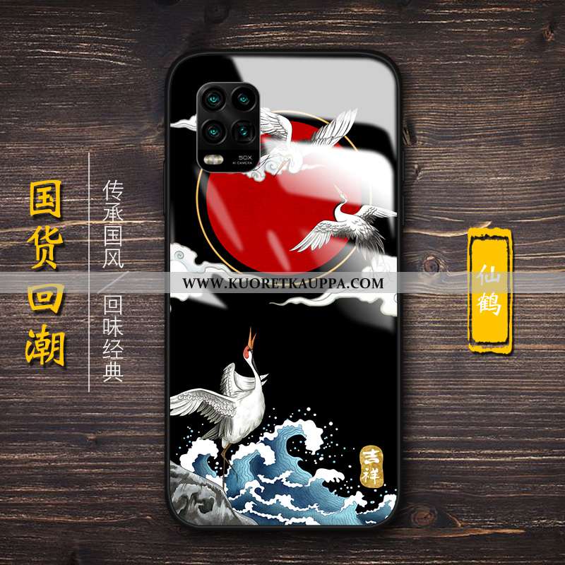 Kuori Xiaomi Mi 10 Lite, Kuoret Xiaomi Mi 10 Lite, Kotelo Xiaomi Mi 10 Lite Suojaus Lasi Vihreä Luov