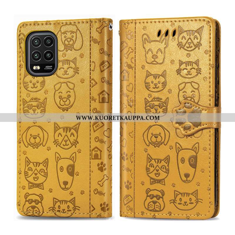 Kuori Xiaomi Mi 10 Lite, Kuoret Xiaomi Mi 10 Lite, Kotelo Xiaomi Mi 10 Lite Suojaus Nahkakuori Pieni