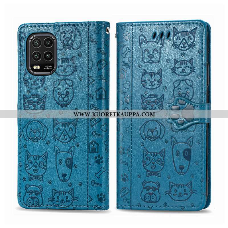 Kuori Xiaomi Mi 10 Lite, Kuoret Xiaomi Mi 10 Lite, Kotelo Xiaomi Mi 10 Lite Suojaus Nahkakuori Pieni