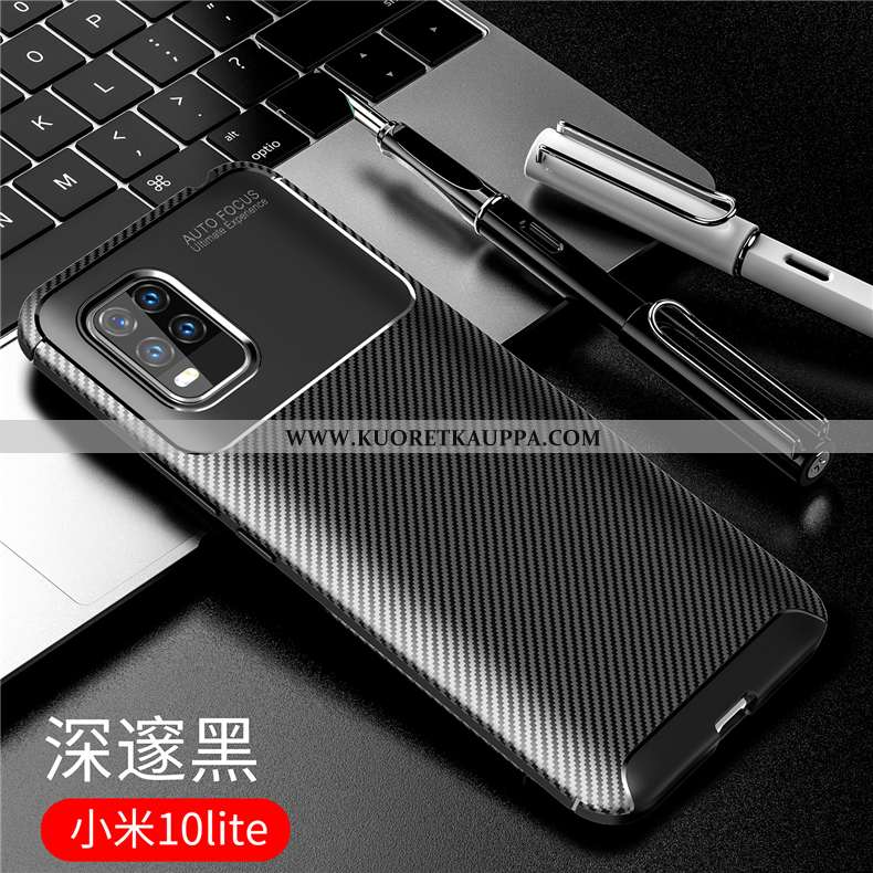Kuori Xiaomi Mi 10 Lite, Kuoret Xiaomi Mi 10 Lite, Kotelo Xiaomi Mi 10 Lite Suojaus Pesty Suede Sili
