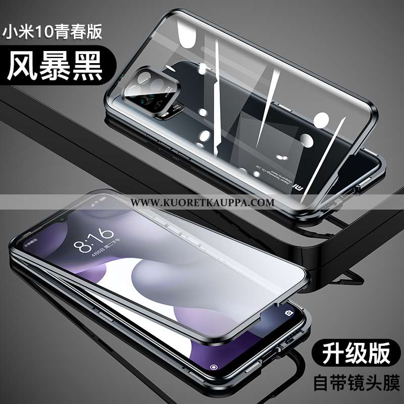 Kuori Xiaomi Mi 10 Lite, Kuoret Xiaomi Mi 10 Lite, Kotelo Xiaomi Mi 10 Lite Valo Metalli Kehys Kaksi