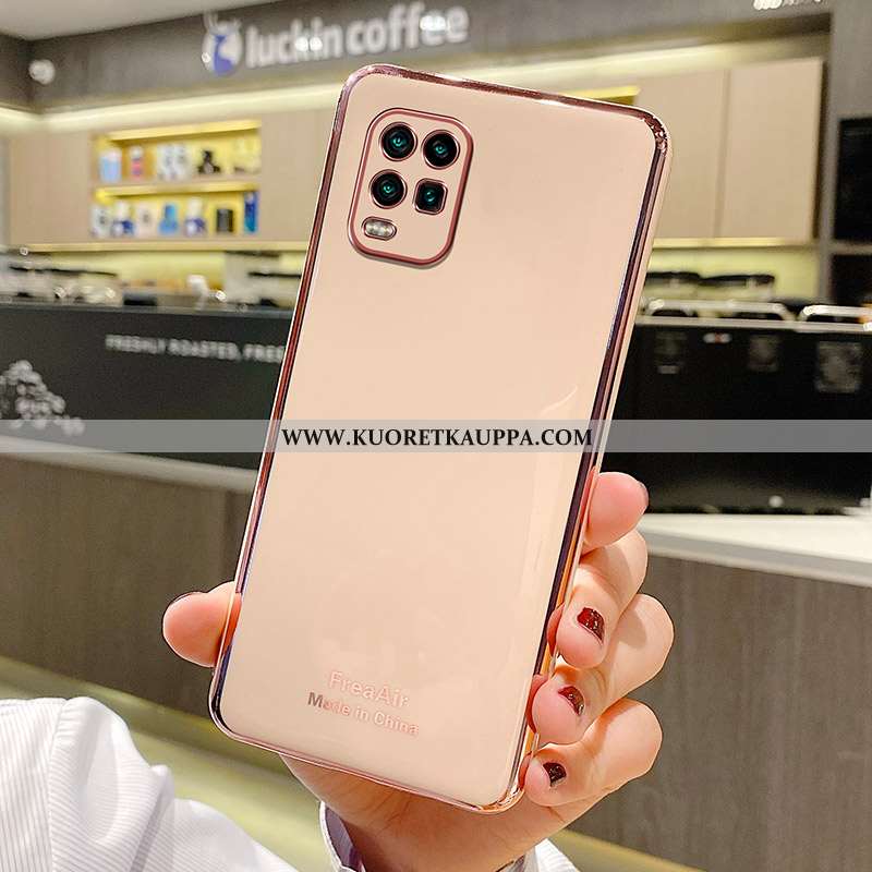 Kuori Xiaomi Mi 10 Lite, Kuoret Xiaomi Mi 10 Lite, Kotelo Xiaomi Mi 10 Lite Valo Silikoni Jauhe Pink