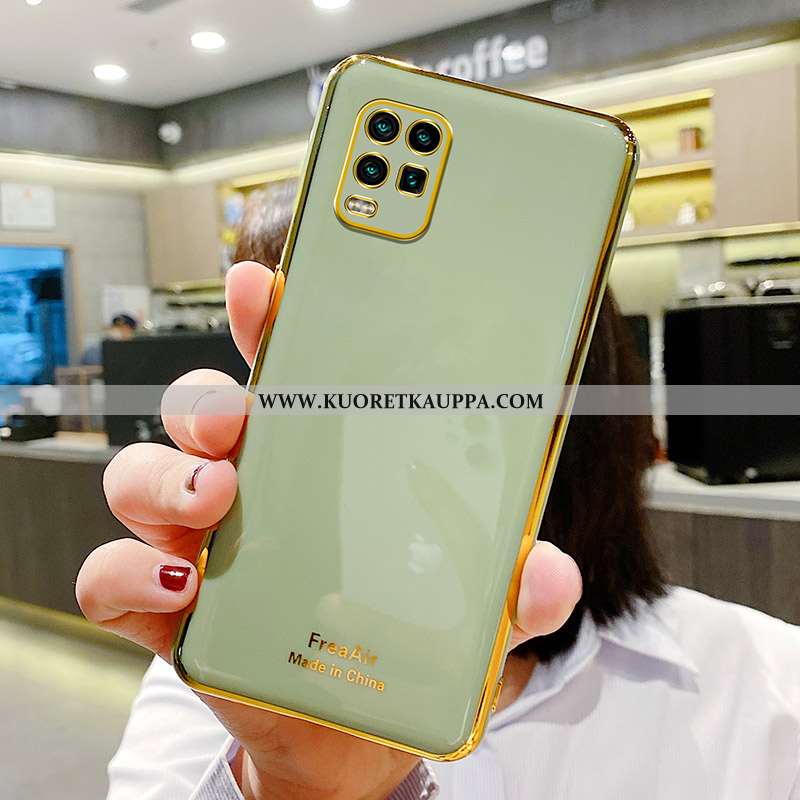 Kuori Xiaomi Mi 10 Lite, Kuoret Xiaomi Mi 10 Lite, Kotelo Xiaomi Mi 10 Lite Valo Silikoni Jauhe Pink