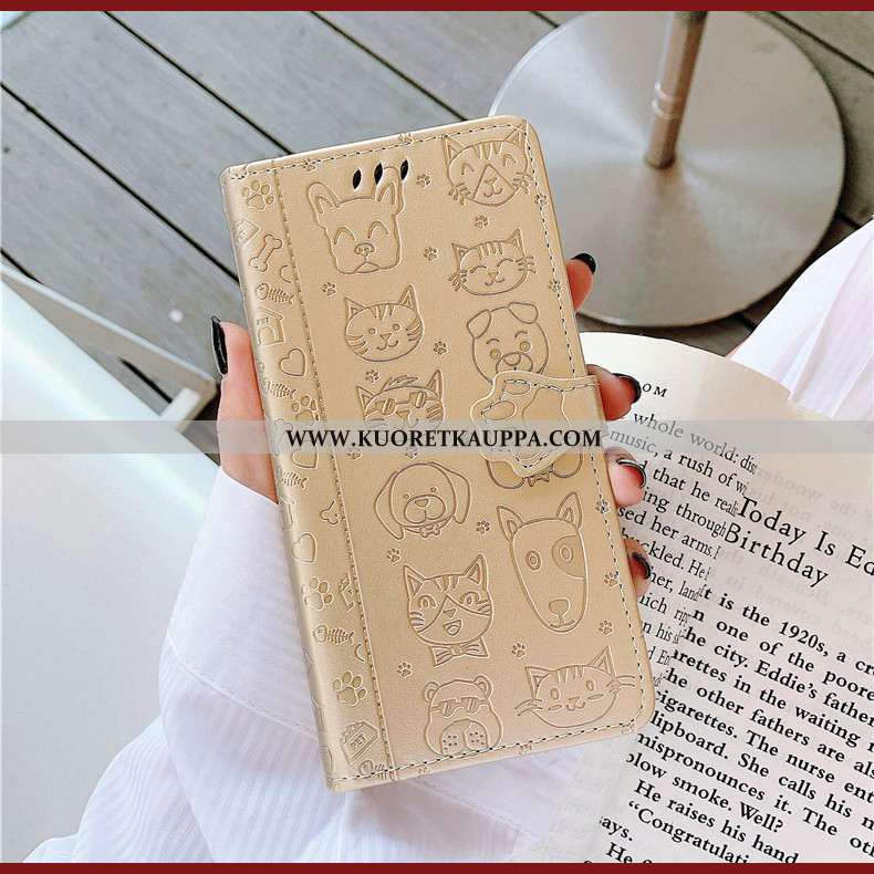 Kuori Xiaomi Mi 10 Pro, Kuoret Xiaomi Mi 10 Pro, Kotelo Xiaomi Mi 10 Pro Ihana Nahka Koira Murtumato