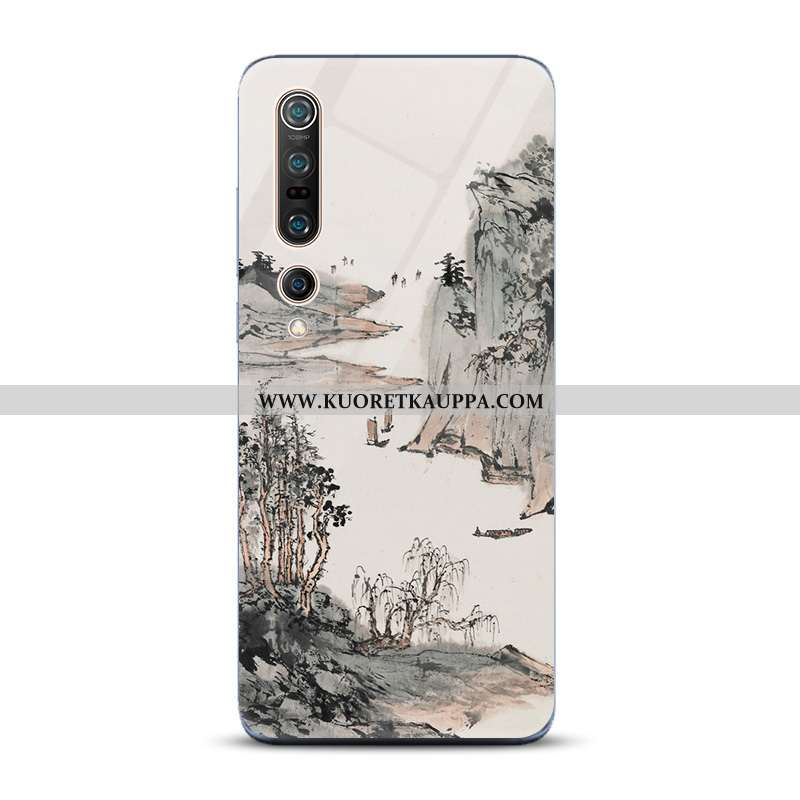 Kuori Xiaomi Mi 10 Pro, Kuoret Xiaomi Mi 10 Pro, Kotelo Xiaomi Mi 10 Pro Suojaus Lasi Muste Malli Pi