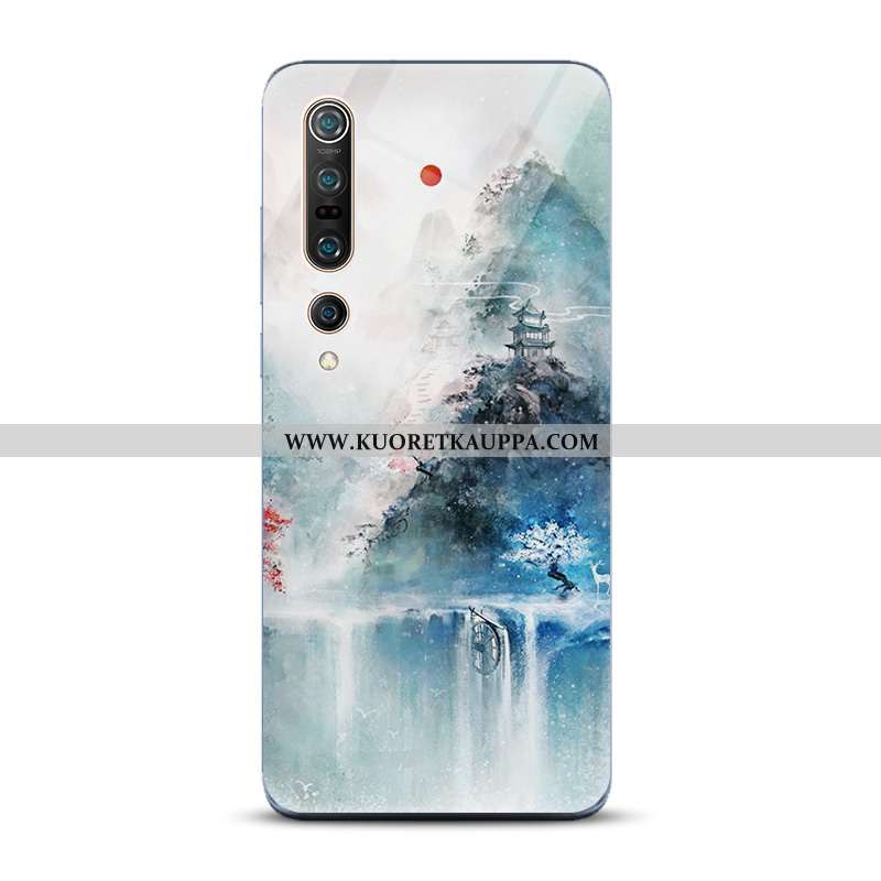 Kuori Xiaomi Mi 10 Pro, Kuoret Xiaomi Mi 10 Pro, Kotelo Xiaomi Mi 10 Pro Suojaus Lasi Muste Malli Pi