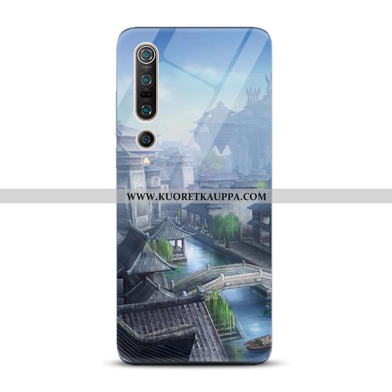 Kuori Xiaomi Mi 10 Pro, Kuoret Xiaomi Mi 10 Pro, Kotelo Xiaomi Mi 10 Pro Suojaus Lasi Muste Malli Pi