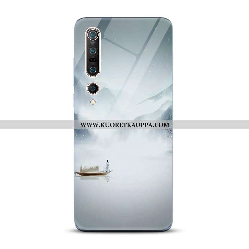 Kuori Xiaomi Mi 10 Pro, Kuoret Xiaomi Mi 10 Pro, Kotelo Xiaomi Mi 10 Pro Suojaus Lasi Muste Malli Pi