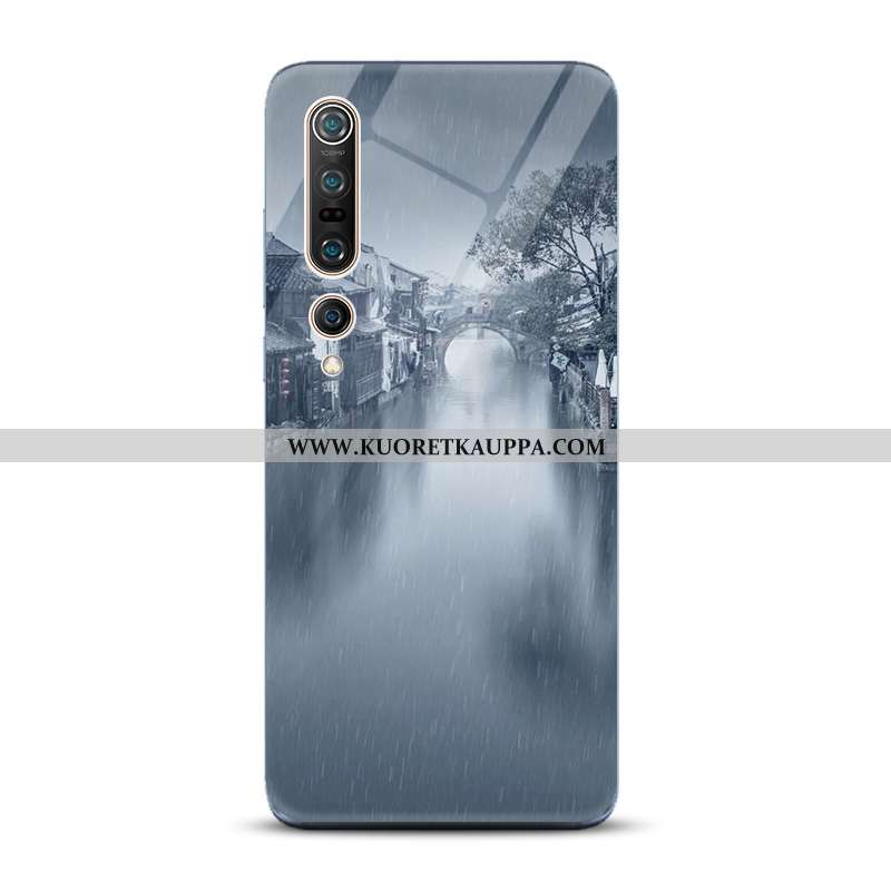 Kuori Xiaomi Mi 10 Pro, Kuoret Xiaomi Mi 10 Pro, Kotelo Xiaomi Mi 10 Pro Suojaus Lasi Muste Malli Pi