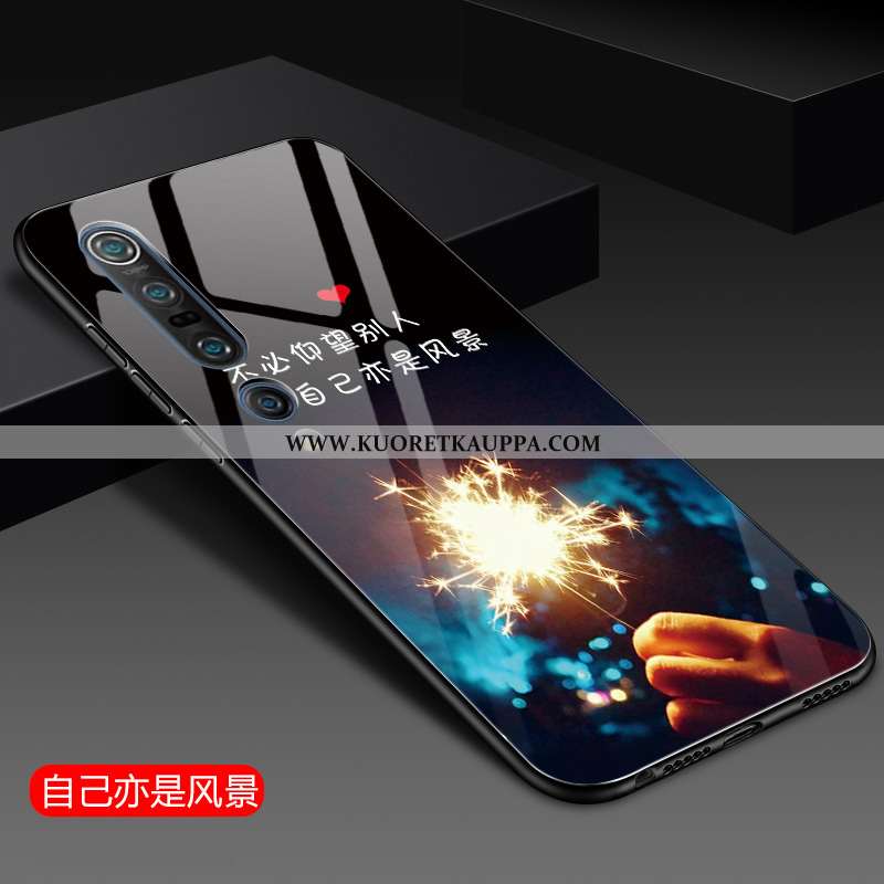 Kuori Xiaomi Mi 10 Pro, Kuoret Xiaomi Mi 10 Pro, Kotelo Xiaomi Mi 10 Pro Suojaus Lasi Silikoni Valo 