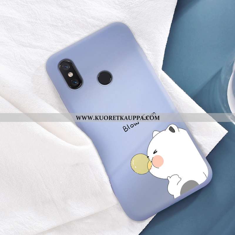 Kuori Xiaomi Mi 8, Kuoret Xiaomi Mi 8, Kotelo Xiaomi Mi 8 Ihana Kukkakuvio Rakastunut Punainen