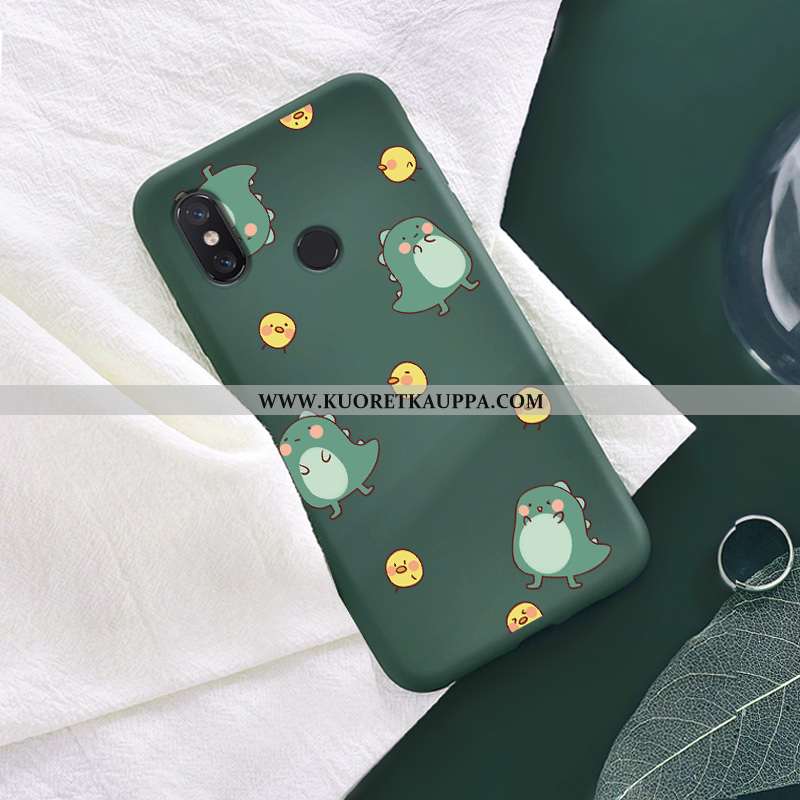 Kuori Xiaomi Mi 8, Kuoret Xiaomi Mi 8, Kotelo Xiaomi Mi 8 Ihana Kukkakuvio Rakastunut Punainen