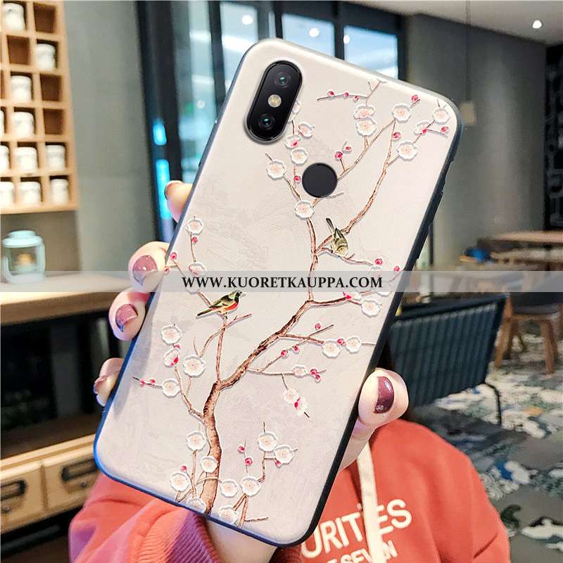 Kuori Xiaomi Mi 8, Kuoret Xiaomi Mi 8, Kotelo Xiaomi Mi 8 Ihana Vuosikerta Pieni Punainen Pinkki