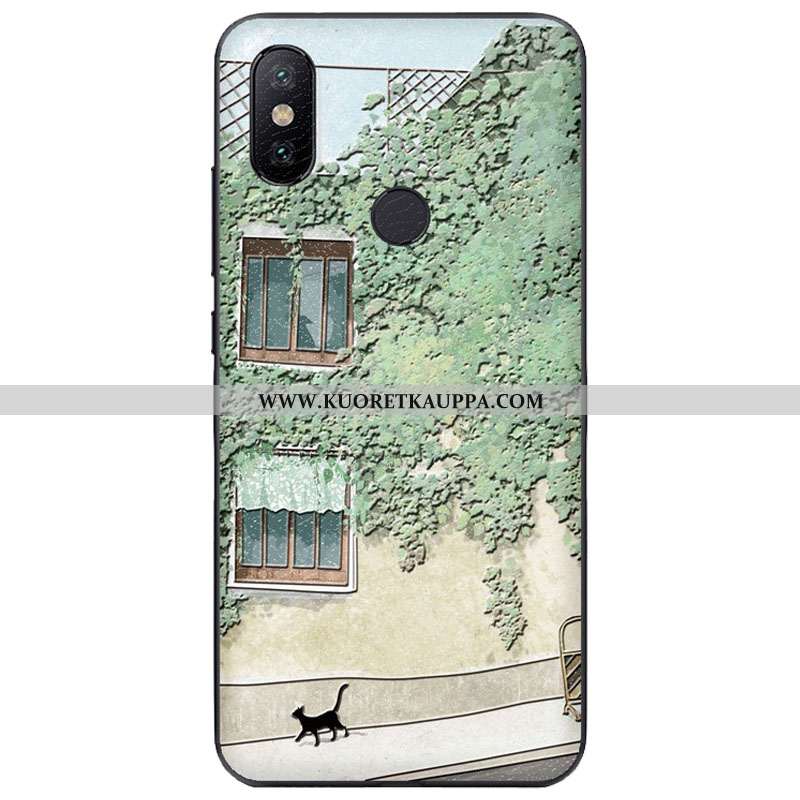 Kuori Xiaomi Mi 8, Kuoret Xiaomi Mi 8, Kotelo Xiaomi Mi 8 Kukkakuvio Pehmeä Neste All Inclusive Puhe