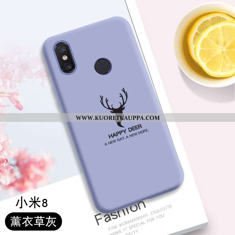 Kuori Xiaomi Mi 8, Kuoret Xiaomi Mi 8, Kotelo Xiaomi Mi 8 Kukkakuvio Suuntaus Persoonallisuus Suojau