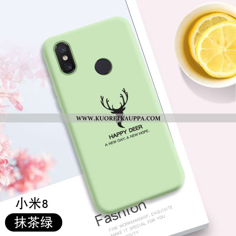 Kuori Xiaomi Mi 8, Kuoret Xiaomi Mi 8, Kotelo Xiaomi Mi 8 Kukkakuvio Suuntaus Persoonallisuus Suojau