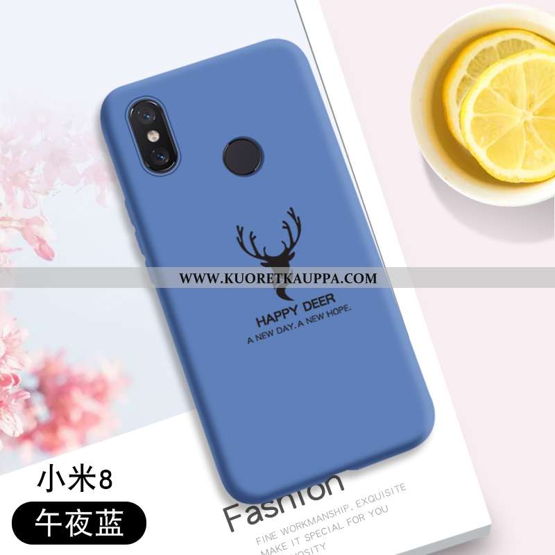 Kuori Xiaomi Mi 8, Kuoret Xiaomi Mi 8, Kotelo Xiaomi Mi 8 Kukkakuvio Suuntaus Persoonallisuus Suojau