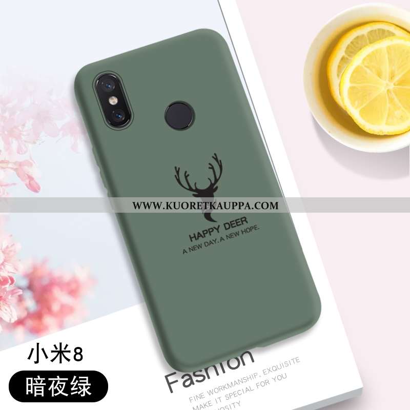 Kuori Xiaomi Mi 8, Kuoret Xiaomi Mi 8, Kotelo Xiaomi Mi 8 Kukkakuvio Suuntaus Persoonallisuus Suojau