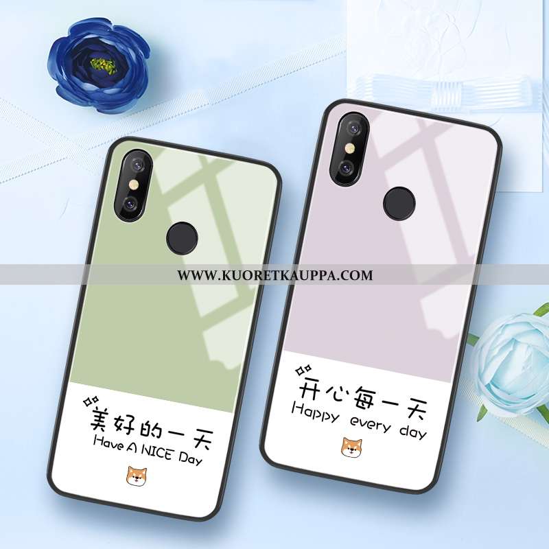 Kuori Xiaomi Mi 8, Kuoret Xiaomi Mi 8, Kotelo Xiaomi Mi 8 Luova Kukkakuvio Murtumaton Nuoret All Inc