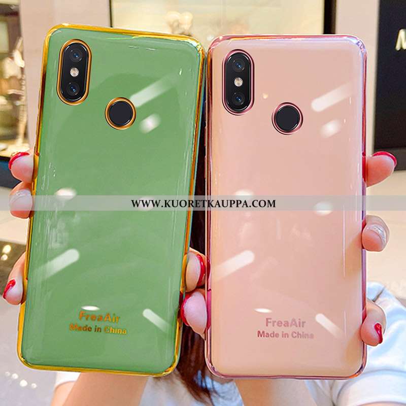 Kuori Xiaomi Mi 8, Kuoret Xiaomi Mi 8, Kotelo Xiaomi Mi 8 Pehmeä Neste Silikoni Murtumaton Puhelimen