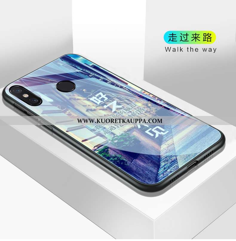 Kuori Xiaomi Mi 8, Kuoret Xiaomi Mi 8, Kotelo Xiaomi Mi 8 Pehmeä Neste Silikoni Puhelimen Violetti