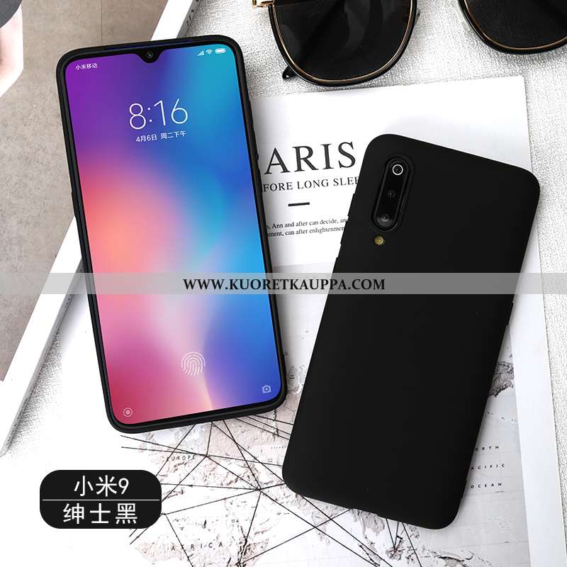 Kuori Xiaomi Mi 8, Kuoret Xiaomi Mi 8, Kotelo Xiaomi Mi 8 Pehmeä Neste Silikoni Sininen Puhelimen Al