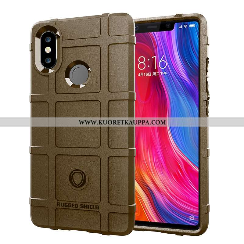Kuori Xiaomi Mi 8, Kuoret Xiaomi Mi 8, Kotelo Xiaomi Mi 8 Persoonallisuus Luova Silikoni Nuoret Rusk