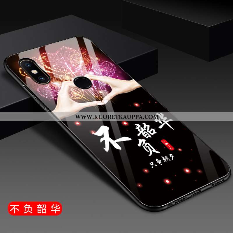 Kuori Xiaomi Mi 8, Kuoret Xiaomi Mi 8, Kotelo Xiaomi Mi 8 Ripustettavat Koristeet Pehmeä Neste Lasi 