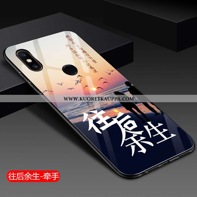 Kuori Xiaomi Mi 8, Kuoret Xiaomi Mi 8, Kotelo Xiaomi Mi 8 Ripustettavat Koristeet Pehmeä Neste Lasi 