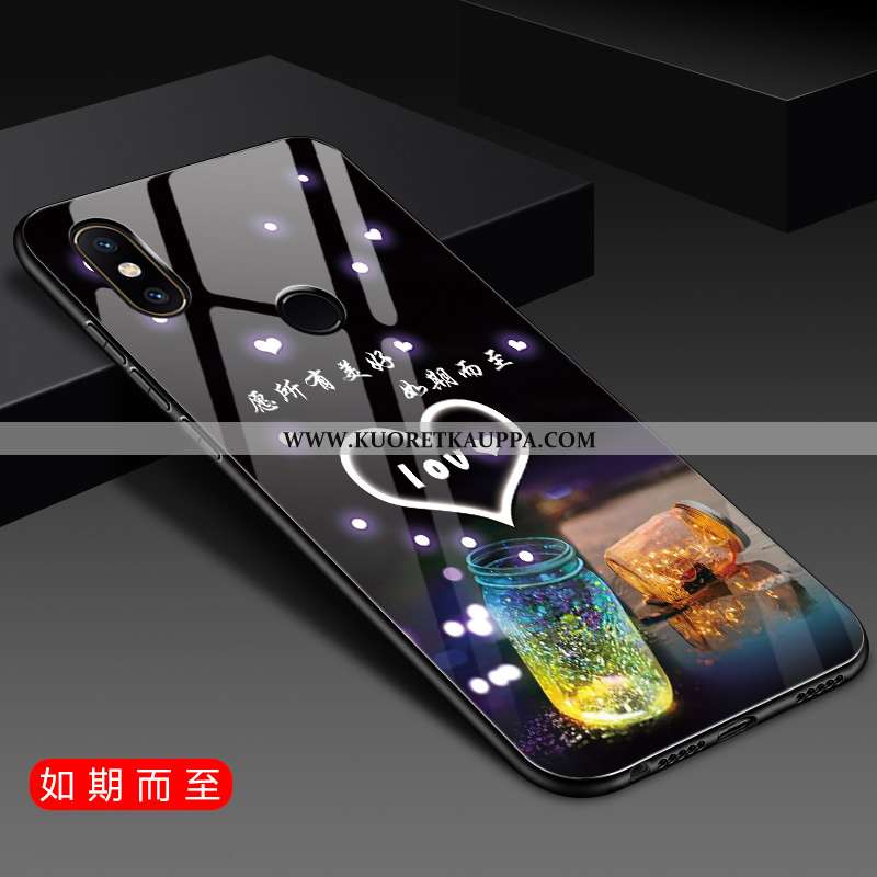 Kuori Xiaomi Mi 8, Kuoret Xiaomi Mi 8, Kotelo Xiaomi Mi 8 Ripustettavat Koristeet Pehmeä Neste Lasi 