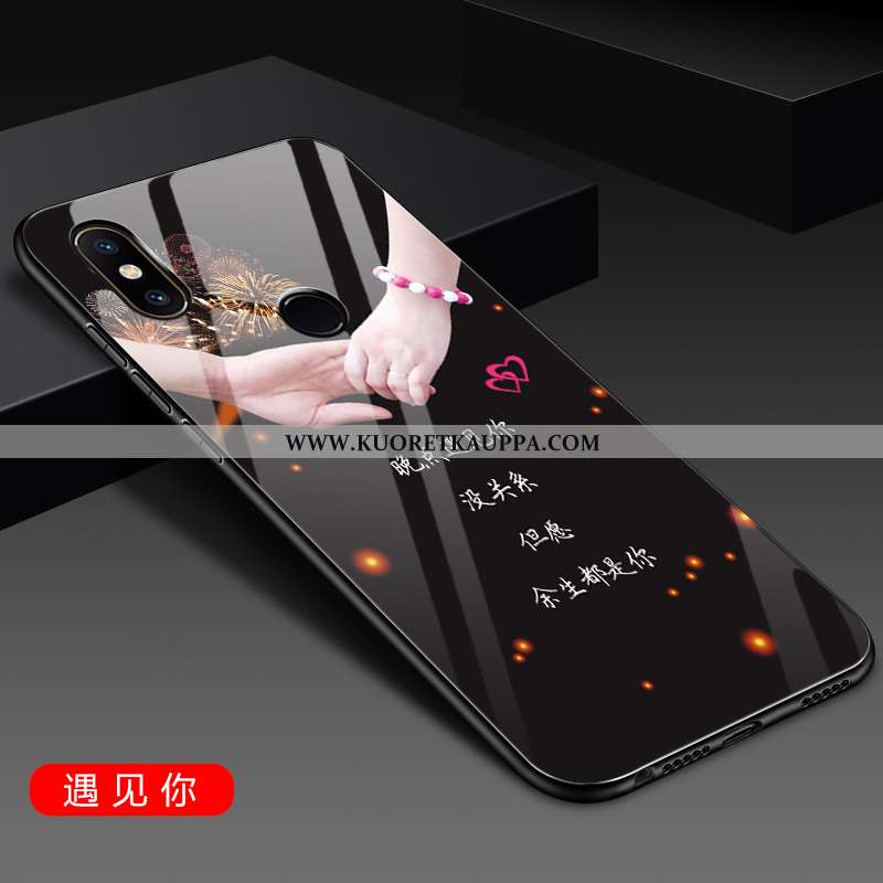 Kuori Xiaomi Mi 8, Kuoret Xiaomi Mi 8, Kotelo Xiaomi Mi 8 Ripustettavat Koristeet Pehmeä Neste Lasi 