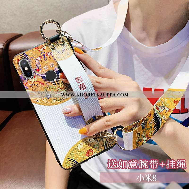 Kuori Xiaomi Mi 8, Kuoret Xiaomi Mi 8, Kotelo Xiaomi Mi 8 Ripustettavat Koristeet Ripustettava Kaula