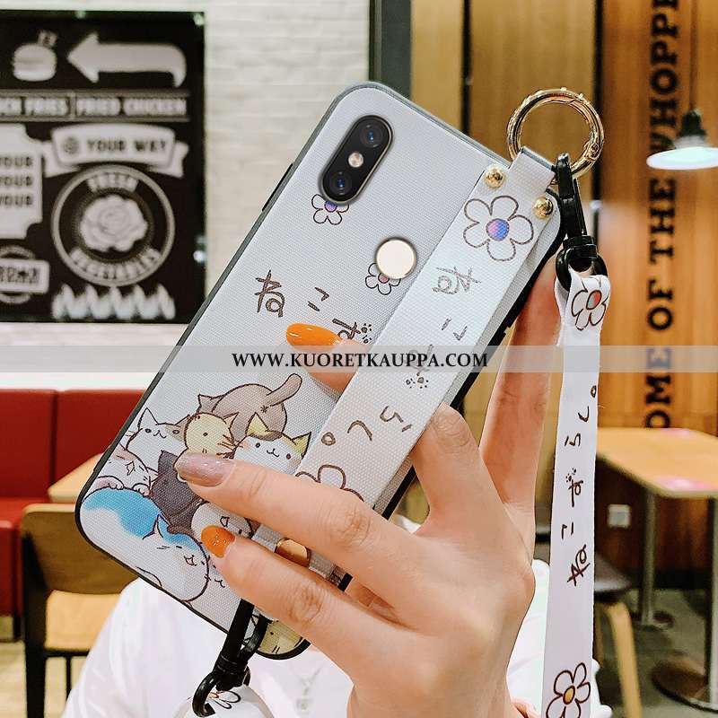 Kuori Xiaomi Mi 8, Kuoret Xiaomi Mi 8, Kotelo Xiaomi Mi 8 Sarjakuva Ihana Puhelimen Murtumaton Ripus