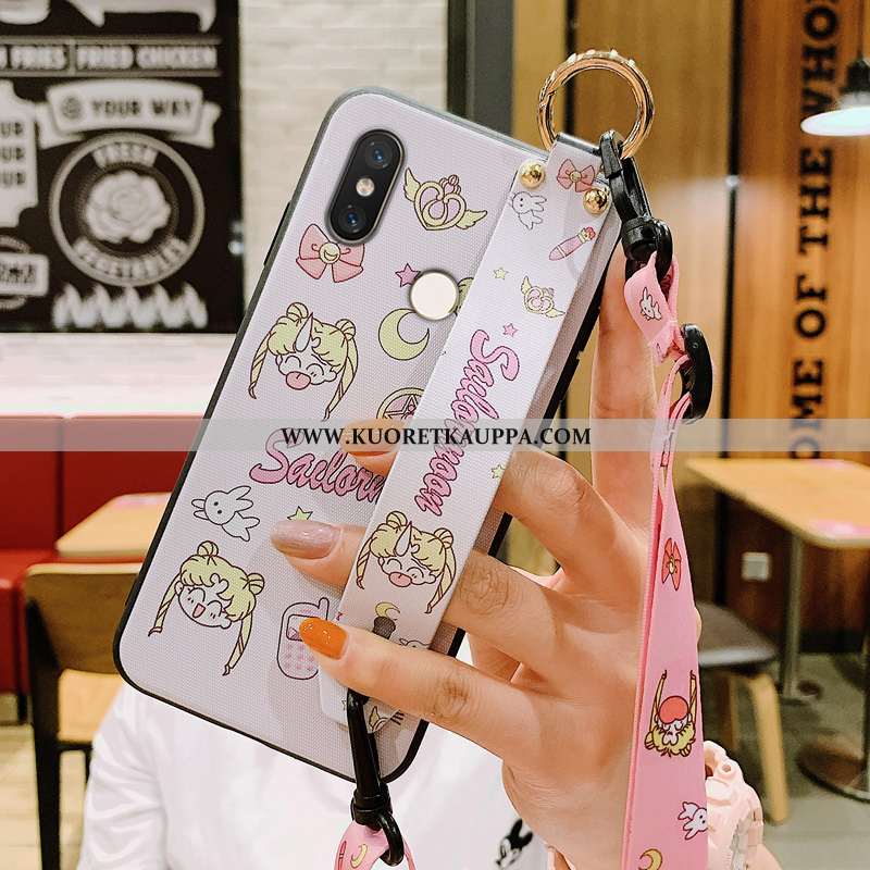 Kuori Xiaomi Mi 8, Kuoret Xiaomi Mi 8, Kotelo Xiaomi Mi 8 Sarjakuva Ihana Puhelimen Murtumaton Ripus