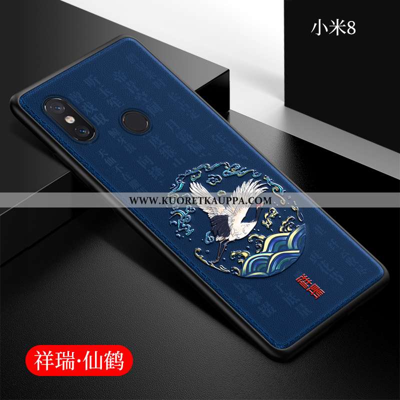 Kuori Xiaomi Mi 8, Kuoret Xiaomi Mi 8, Kotelo Xiaomi Mi 8 Silikoni Suojaus Murtumaton Vihreä