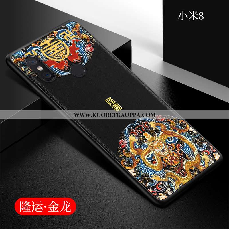 Kuori Xiaomi Mi 8, Kuoret Xiaomi Mi 8, Kotelo Xiaomi Mi 8 Silikoni Suojaus Murtumaton Vihreä