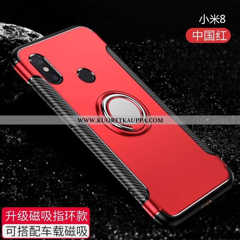 Kuori Xiaomi Mi 8, Kuoret Xiaomi Mi 8, Kotelo Xiaomi Mi 8 Silikoni Suojaus Ultra Net Red Persoonalli