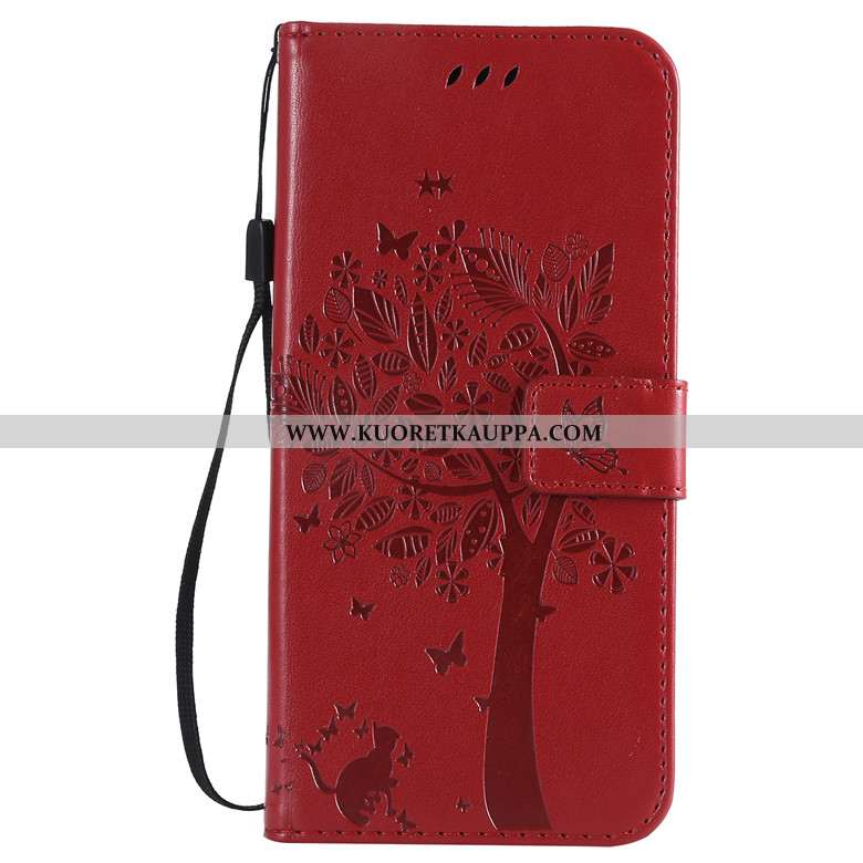 Kuori Xiaomi Mi 8, Kuoret Xiaomi Mi 8, Kotelo Xiaomi Mi 8 Suojaus Nahkakuori Pieni Pinkki