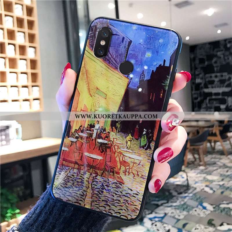 Kuori Xiaomi Mi 8, Kuoret Xiaomi Mi 8, Kotelo Xiaomi Mi 8 Suuntaus Pehmeä Neste Eurooppa Pieni Kelta