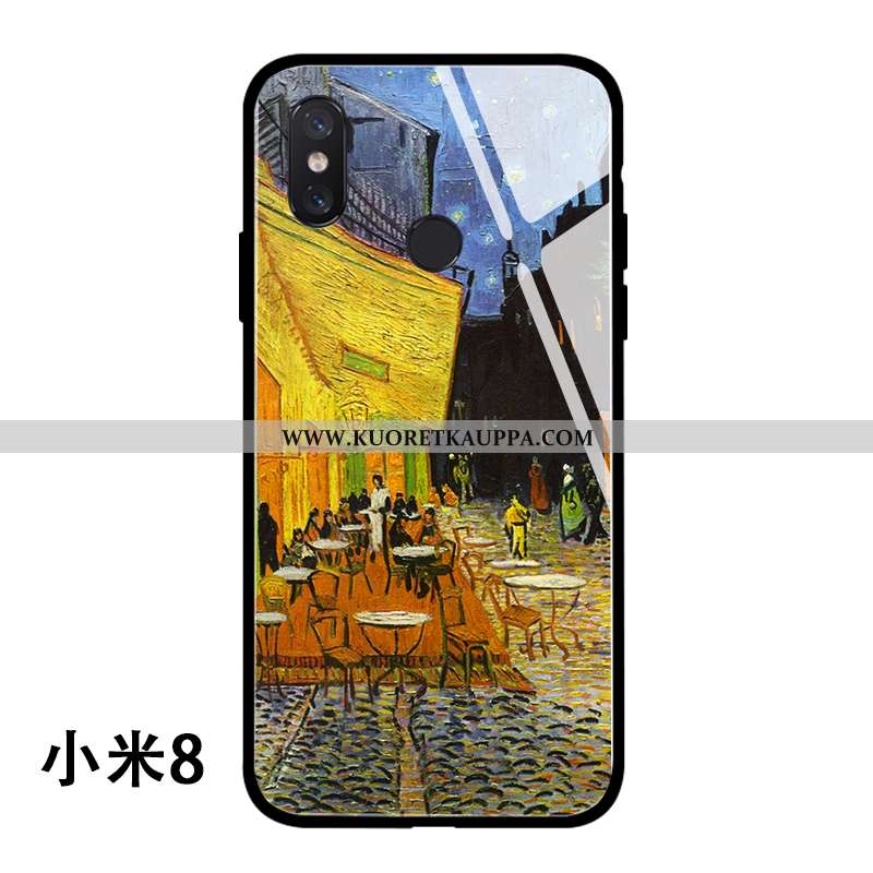Kuori Xiaomi Mi 8, Kuoret Xiaomi Mi 8, Kotelo Xiaomi Mi 8 Suuntaus Pehmeä Neste Eurooppa Pieni Kelta