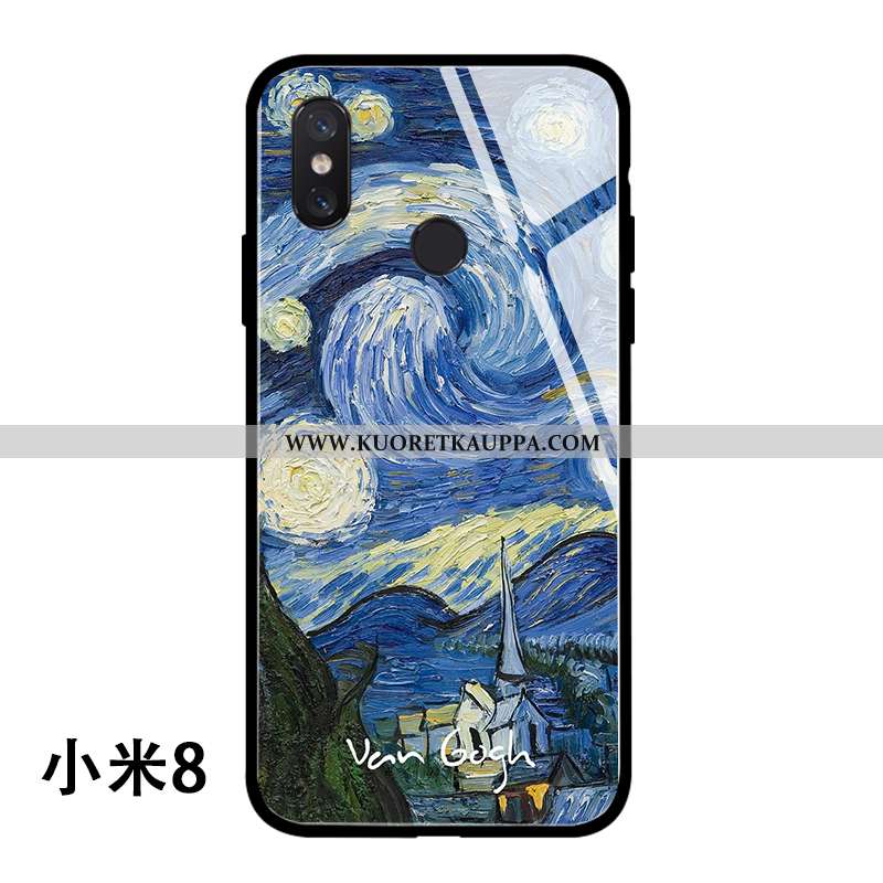 Kuori Xiaomi Mi 8, Kuoret Xiaomi Mi 8, Kotelo Xiaomi Mi 8 Suuntaus Pehmeä Neste Eurooppa Pieni Kelta