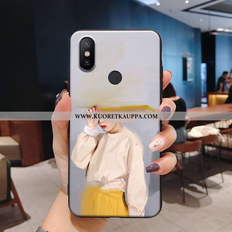 Kuori Xiaomi Mi 8, Kuoret Xiaomi Mi 8, Kotelo Xiaomi Mi 8 Suuntaus Silikoni Murtumaton Ihana Nuoret 