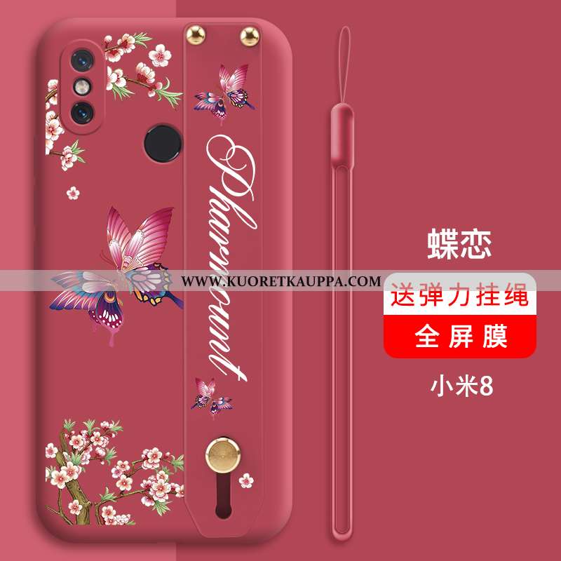 Kuori Xiaomi Mi 8, Kuoret Xiaomi Mi 8, Kotelo Xiaomi Mi 8 Tila Persoonallisuus Vihreä Suuntaus Murtu