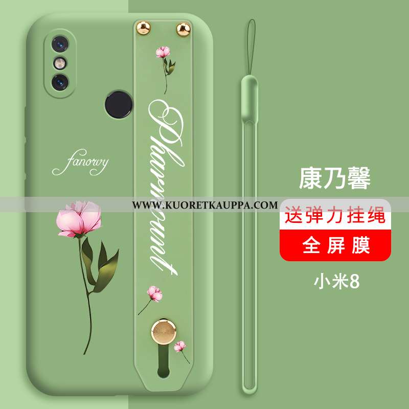 Kuori Xiaomi Mi 8, Kuoret Xiaomi Mi 8, Kotelo Xiaomi Mi 8 Tila Persoonallisuus Vihreä Suuntaus Murtu