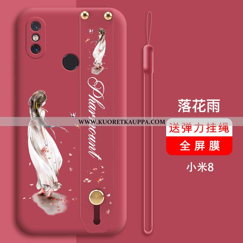 Kuori Xiaomi Mi 8, Kuoret Xiaomi Mi 8, Kotelo Xiaomi Mi 8 Tila Persoonallisuus Vihreä Suuntaus Murtu