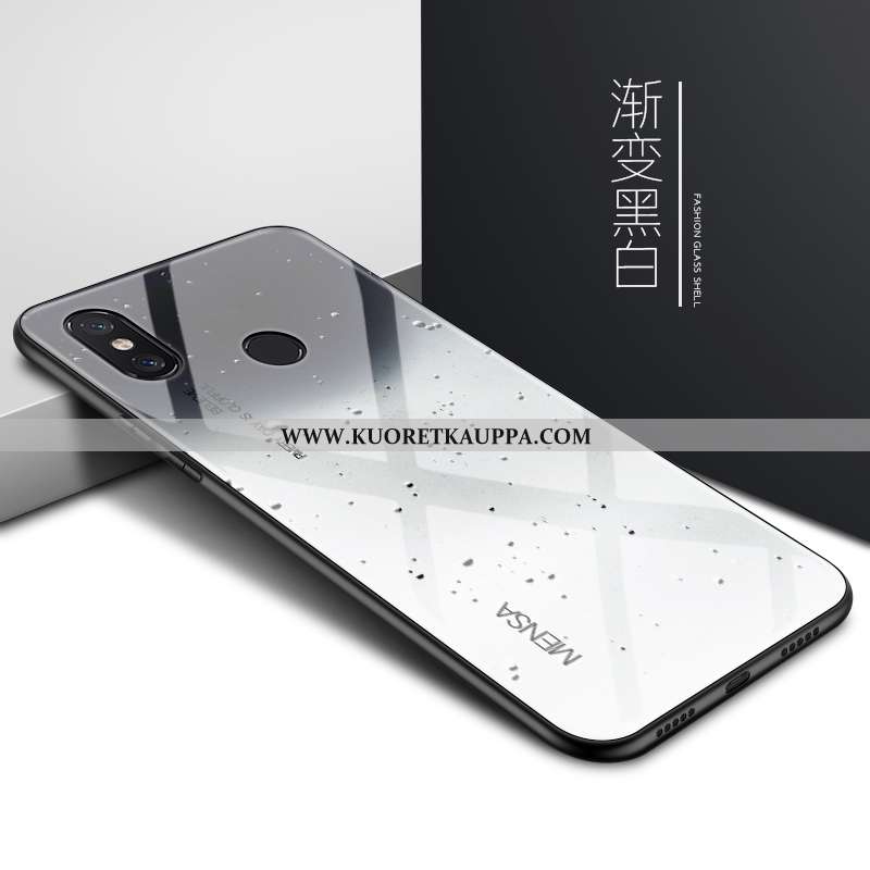 Kuori Xiaomi Mi 8, Kuoret Xiaomi Mi 8, Kotelo Xiaomi Mi 8 Ultra Valo Peili Pieni Yksinkertainen Vihr