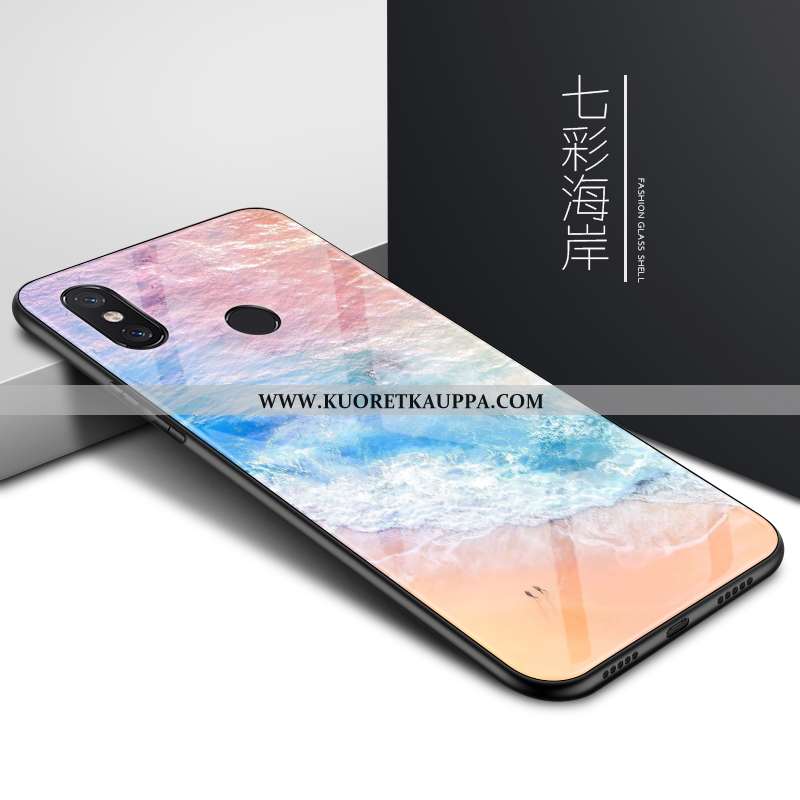 Kuori Xiaomi Mi 8, Kuoret Xiaomi Mi 8, Kotelo Xiaomi Mi 8 Ultra Valo Peili Pieni Yksinkertainen Vihr