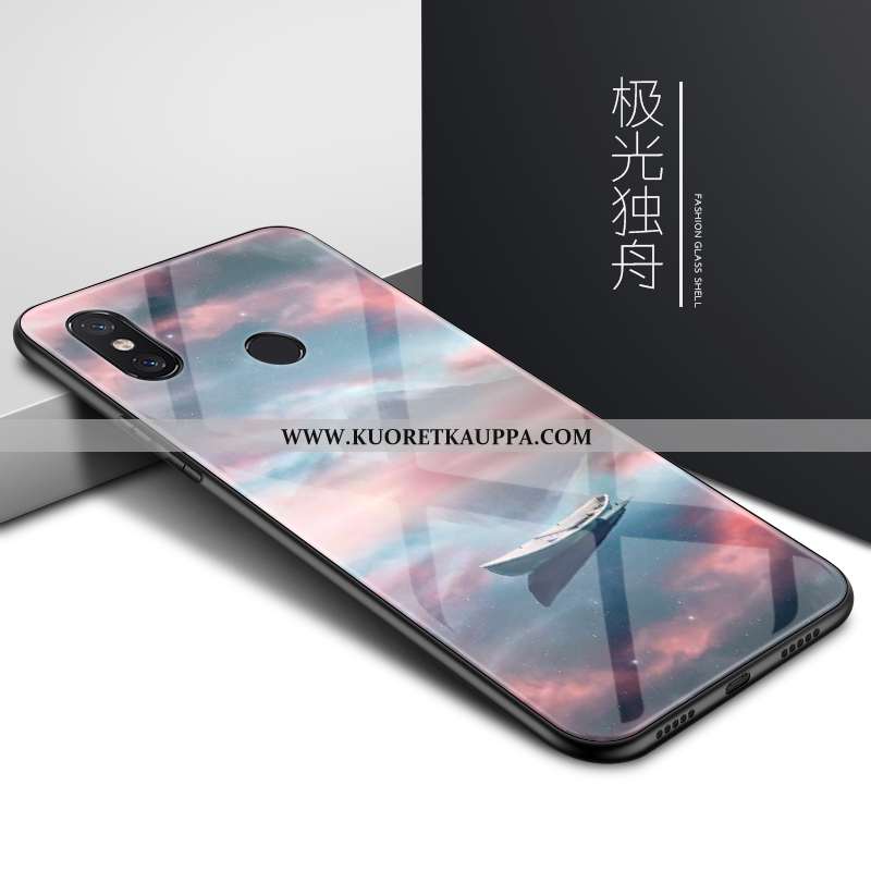 Kuori Xiaomi Mi 8, Kuoret Xiaomi Mi 8, Kotelo Xiaomi Mi 8 Ultra Valo Peili Pieni Yksinkertainen Vihr