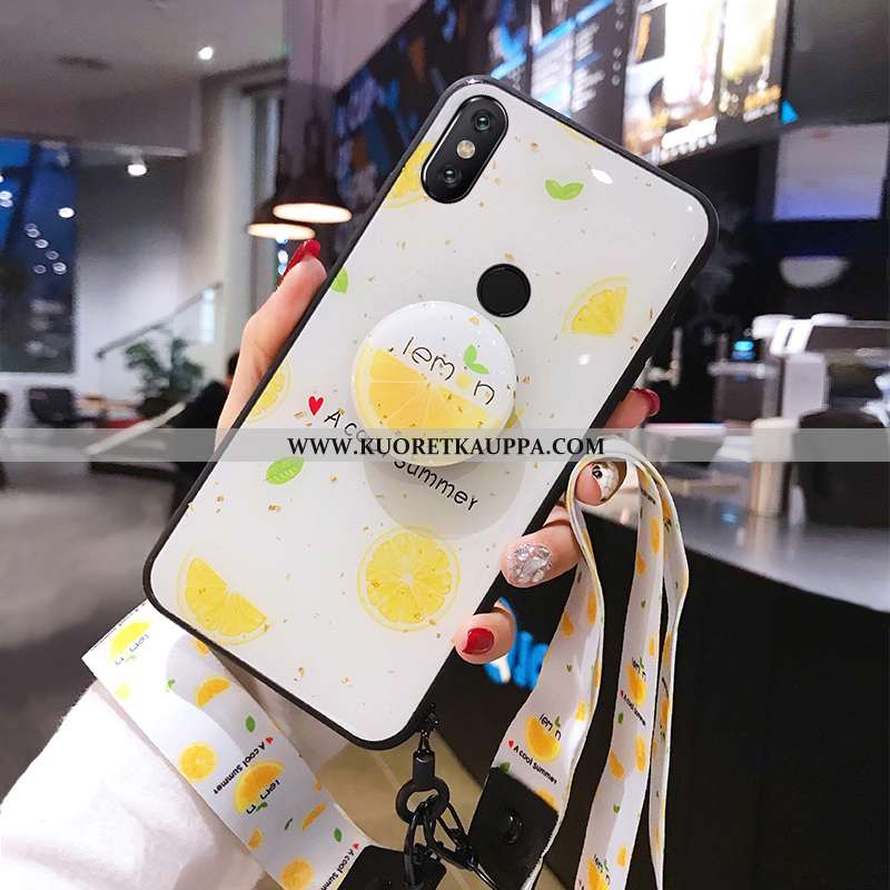 Kuori Xiaomi Mi 8, Kuoret Xiaomi Mi 8, Kotelo Xiaomi Mi 8 Valo Silikoni Murtumaton Net Red Suojaus V