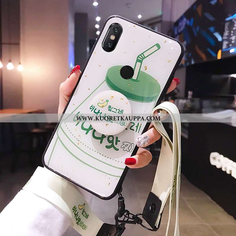 Kuori Xiaomi Mi 8, Kuoret Xiaomi Mi 8, Kotelo Xiaomi Mi 8 Valo Silikoni Murtumaton Net Red Suojaus V